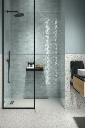 Achat Immédiat carrelage epoca white 60x60 cm effet terrazzo rectifié